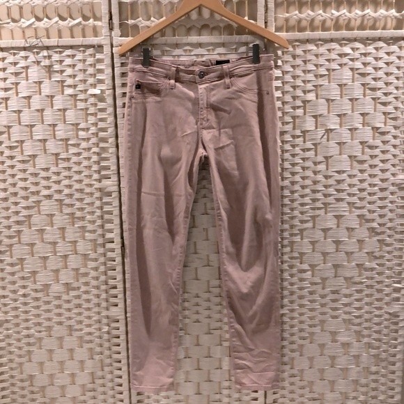 AG Adriano Goldschmied The Abbey Ankle Mid Rise Super Skinny Ankle Size 28R